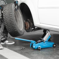 Подкатной домкрат Stels 51128 2т (кейс)