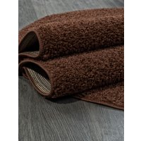 Ковер для жилой комнаты Merinos Lana T600-OVAL-BROWN (2x3)