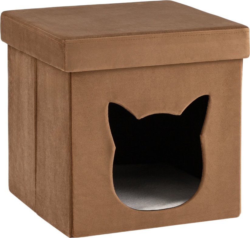 

Пуфик Stool Group Store Pet складной с ящиком HS-PT55 V73 (коричневый)
