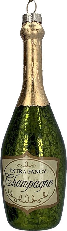 

Елочная игрушка Gisela Graham All Glass. Шампанское 00881-2