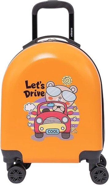 

Чемодан-спиннер Ecotope Машина 324-Z-1-16-ORN (оранжевый)