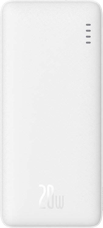 

Внешний аккумулятор Baseus Airpow Fast Charge Power Bank 20W 10000mAh (белый)