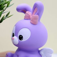 Копилка для денег ILikeGift Angel bunny 1043-15B (фиолетовый)