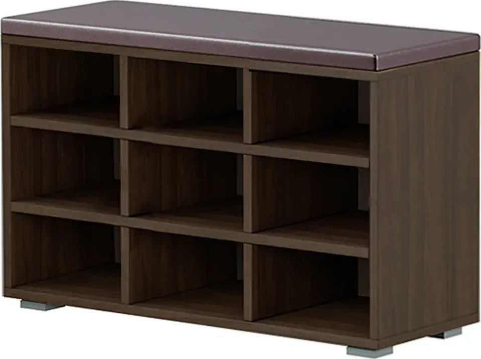 

Тумба для обуви Кимер Харис Тип 4 (дуб венге/кожзам коричневый)