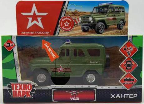 

Внедорожник Технопарк UAZ Hunter Армия HUNTER-12SLARR-GN