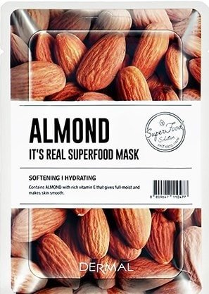 

Dermal Маска для лица It's Real Superfood Mask Миндаль 25 г