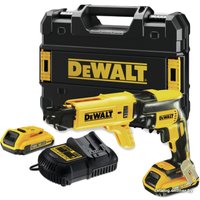 Шуруповерт для гипсокартона DeWalt DCF620D2K (с 2-мя АКБ, кейс)