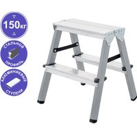 Лестница-стремянка Новая высота NV 114 двухсторонняя 2x2 ступени