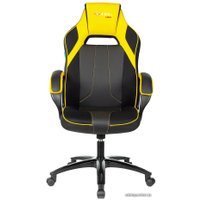 Игровое (геймерское) кресло Zombie Viking 2 Aero (черный/желтый) в Бресте