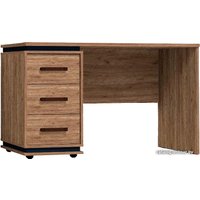 Стол Глазов Nature 84 (дуб табачный craft/черный)