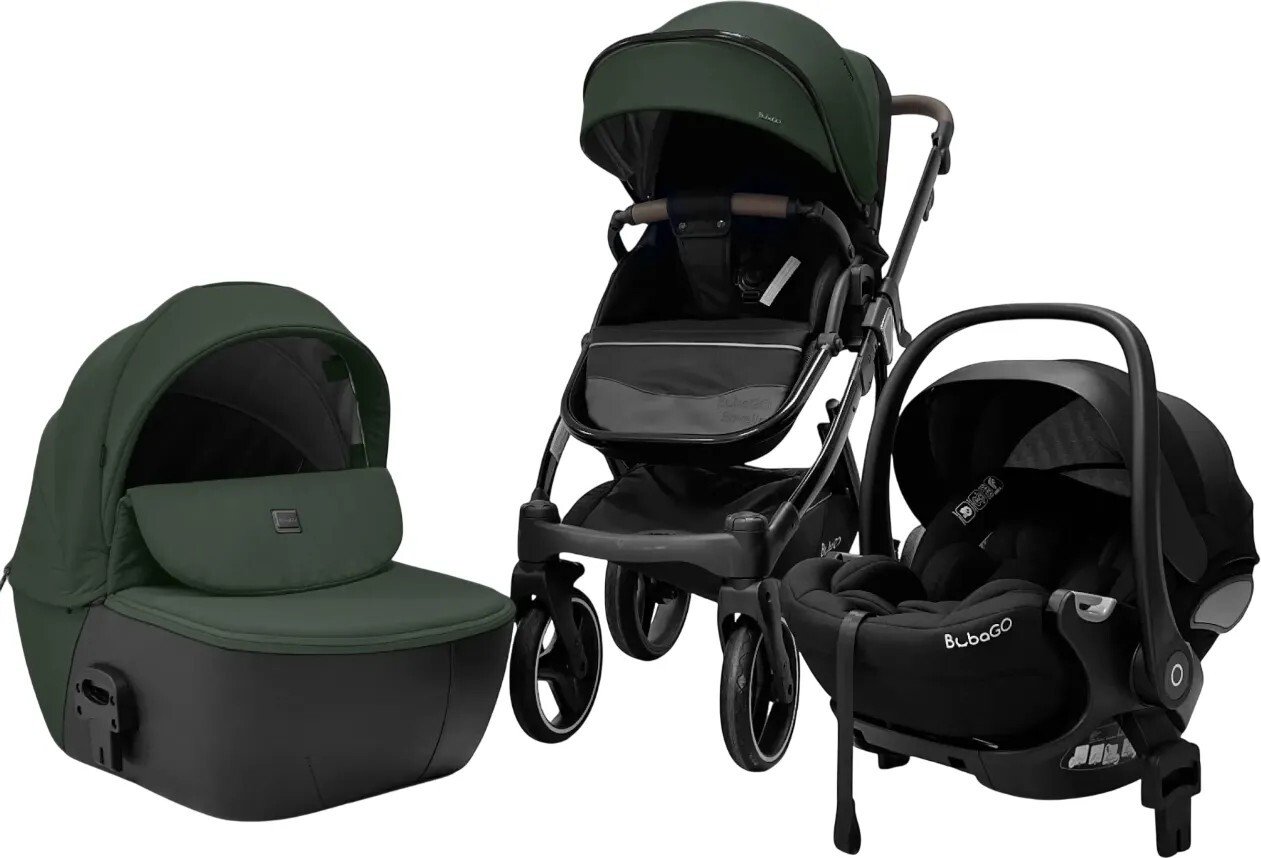 

Универсальная коляска Bubago Savella 3в1 BG 199-4 (изумрудный)