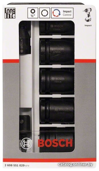 Набор головок слесарных Bosch 2608551029 7 предметов