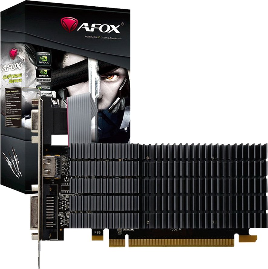 

Видеокарта AFOX GeForce GT710 2GB DDR3 AF710-2048D3L5