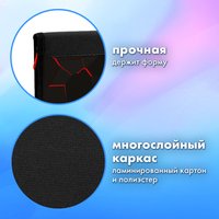 Папка-портфель BRAUBERG Football 270992 с органайзером (черный)