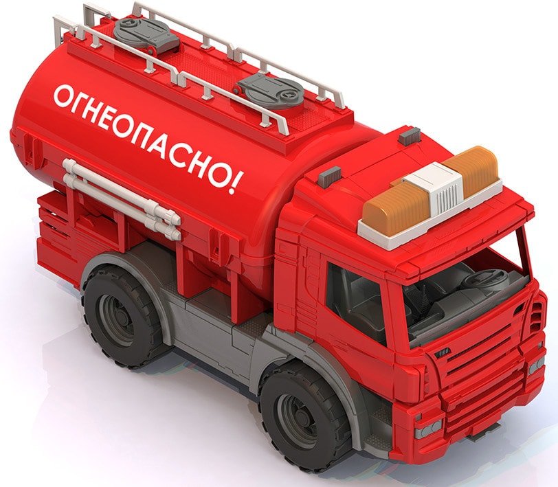 

Грузовик Нордпласт Спецтехника: Цистерна Огнеопасно 206 (красный)