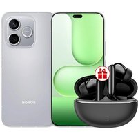 Телефон HONOR 600 Lite 8GB/256GB международная версия (вельветовый серый) + наушники HONOR Choice Earbuds X8 по акции