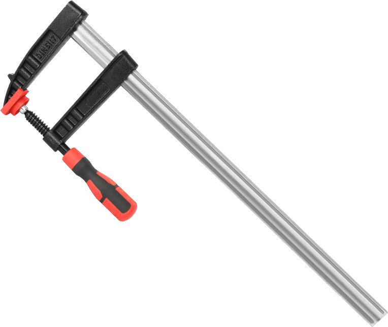 

Струбцина Deli F-образная усиленная RS EDL111250Z (120x500мм, черный/красный)