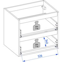  Lauter Тумба Mia 60 (белый глянец) в Витебске