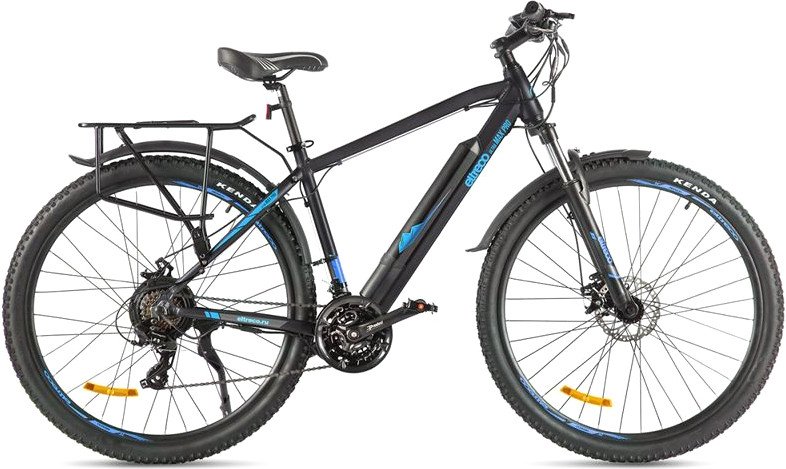 

Электровелосипед Eltreco Ultra Max Pro 2022 (черный/синий)