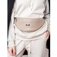 Сумка на пояс Franchesco Mariscotti 1-4618к (флорида светлый латте)