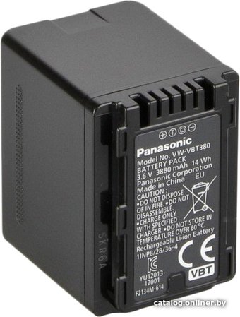 Аккумулятор Panasonic VW-VBT380E