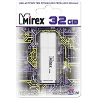 USB Flash Mirex Color Blade Line 32GB (белый) [13600-FMULWH32]