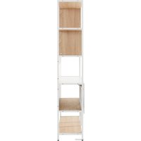 Офисный стол Involux 100H2724 (дуб сонома/белый/металл белый RAL 9003)