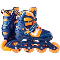 Роликовые коньки Ridex Wing (р. 34-37, оранжевый/синий)
