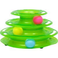 Игрушка для кошек Пижон Игровой комплекс 6031420 (зеленый)