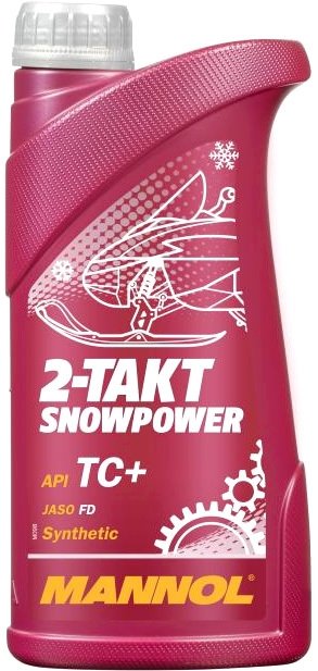 Моторное масло Mannol 2-Takt Snowpower 1л