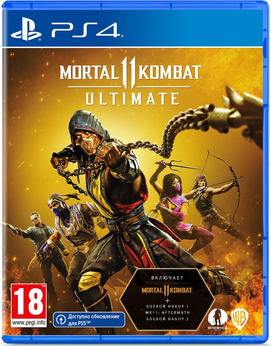 

Mortal Kombat 11 Ultimate для PlayStation 4