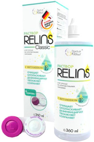 Раствор для линз Doctor Klaus Relins Classic 115 мл