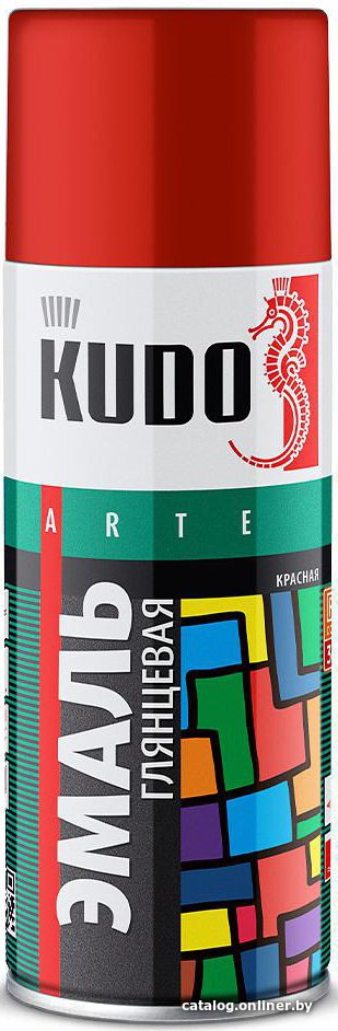 Эмаль Kudo универсальная RAL 6029 0.52 л (зеленый)