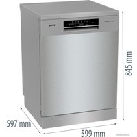 Отдельностоящая посудомоечная машина Gorenje GS642E90X