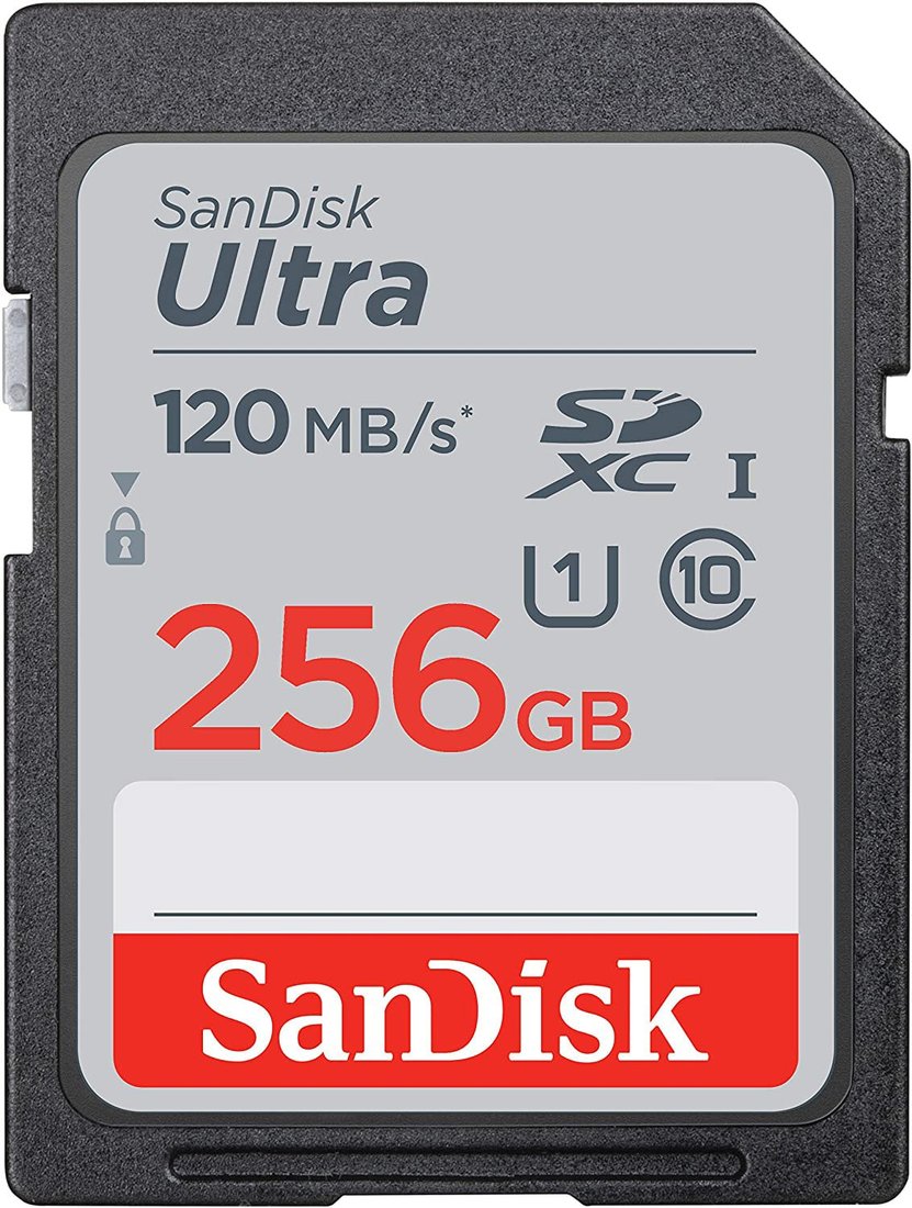 

Карта памяти SanDisk Ultra SDXC SDSDUN4-256G-GN6IN 256GB