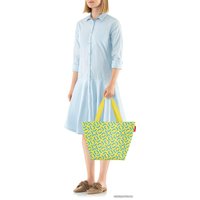 Сумка шоппер Reisenthel Shopper M ZS2030 Signature Lemon (желтый/голубой)