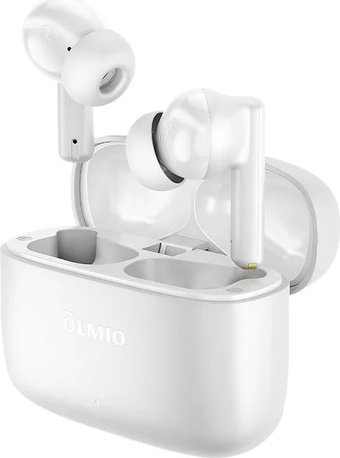Наушники Olmio TWE-15 (белый)