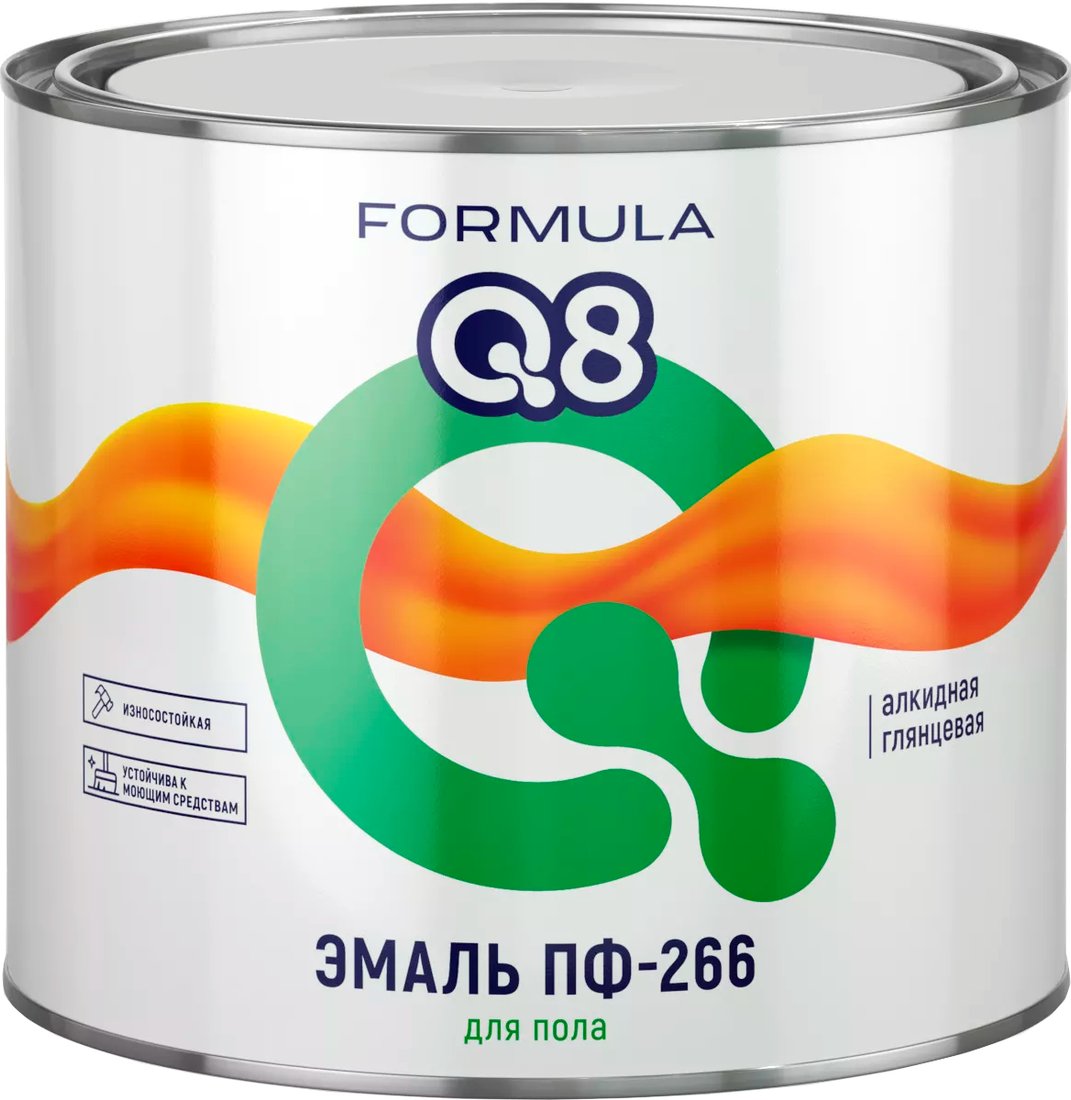 

Эмаль Formula Q8 ПФ-266 1.9 кг (светлый орех)
