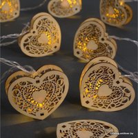 Новогодняя гирлянда Luazon Нить 20 LED 4.5м (теплый белый) 4445751