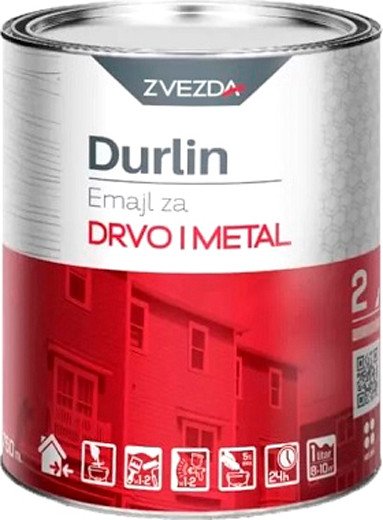 

Эмаль ZVEZDA Durlin Универсальная алкидная RAL 8011 0.75 л (светло-коричневый)