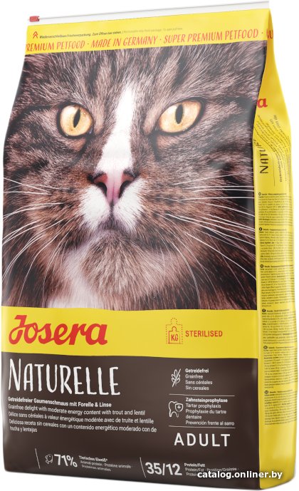 Сухой корм для кошек Josera Naturelle 10 кг