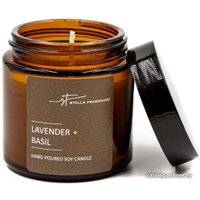 Ароматизированая свеча Stella Fragrance Lavender & Basil (90 г)