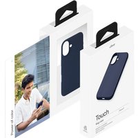 Чехол для телефона uBear Touch Mag Case для iPhone 17 (темно-синий)