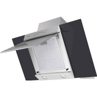 Кухонная вытяжка MAUNFELD Gloria 90 (нержавеющая сталь/черное стекло)