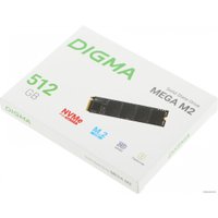 SSD Digma Mega M2 512GB DGSM3512GM23T