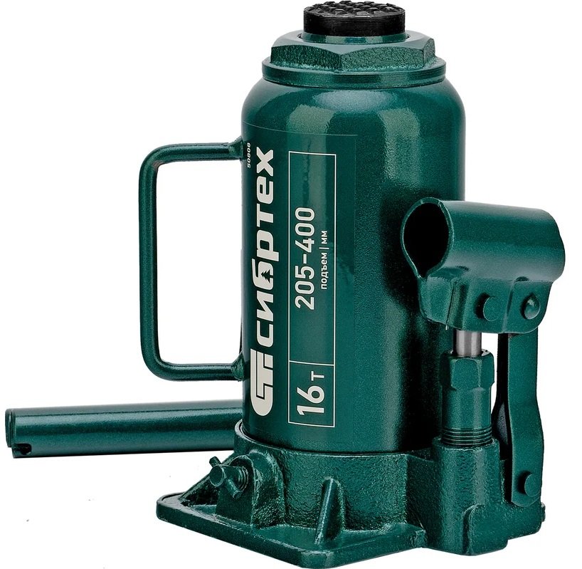 

Бутылочный домкрат СибрТех 50808 16т