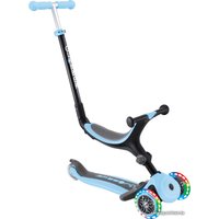 Трехколесный самокат Globber Go Up Foldable Plus Light (пастельно-голубой)
