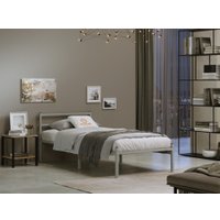 Кровать Домаклево Лофт 90x200 (серый)