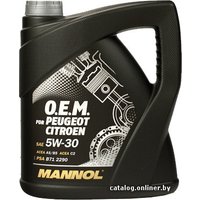 Моторное масло Mannol O.E.M. for peugeot citroen 5W-30 4л