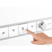 Смеситель Hansgrohe RainSelect 15357400 (белый/хром)